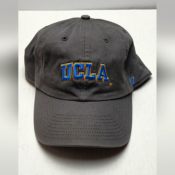 UCLA Basketball Hat Cap Men's One Size Adjustable Grey - Picture 1 of 11